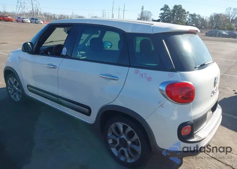 2014 Fiat 500L Trekking from USA, damaged, VIN ZFBCFADH4EZ029251